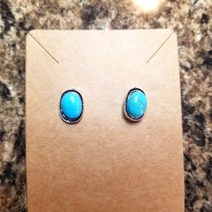 Silver Stud Earrings